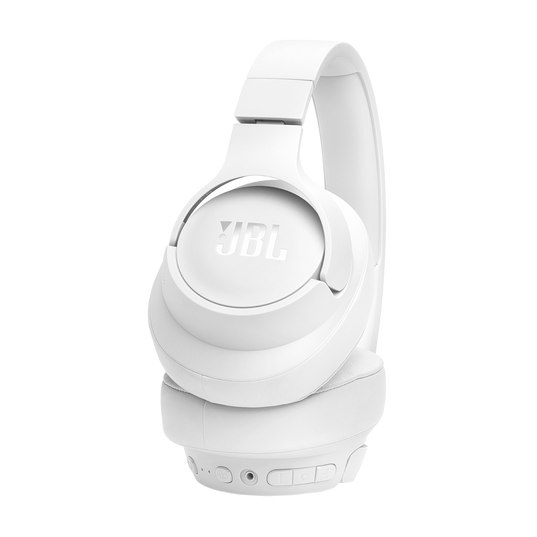 JBL Tune 770NC - White - Adaptive Noise Cancelling Wireless Over-Ear Headphones - Detailshot 2